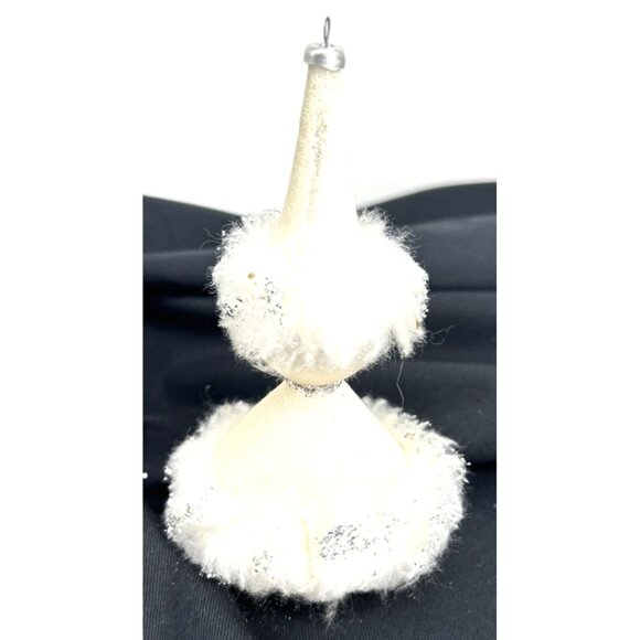 Soffieria De Carlini Christmas Ornament Snowman Blown Glass Italy 5.5" - Picture 4 of 8